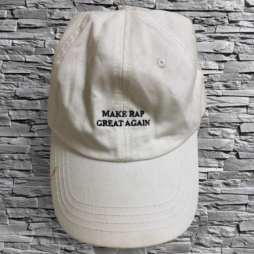 Kreem Make Rap Great Again Hat White Size OSFA